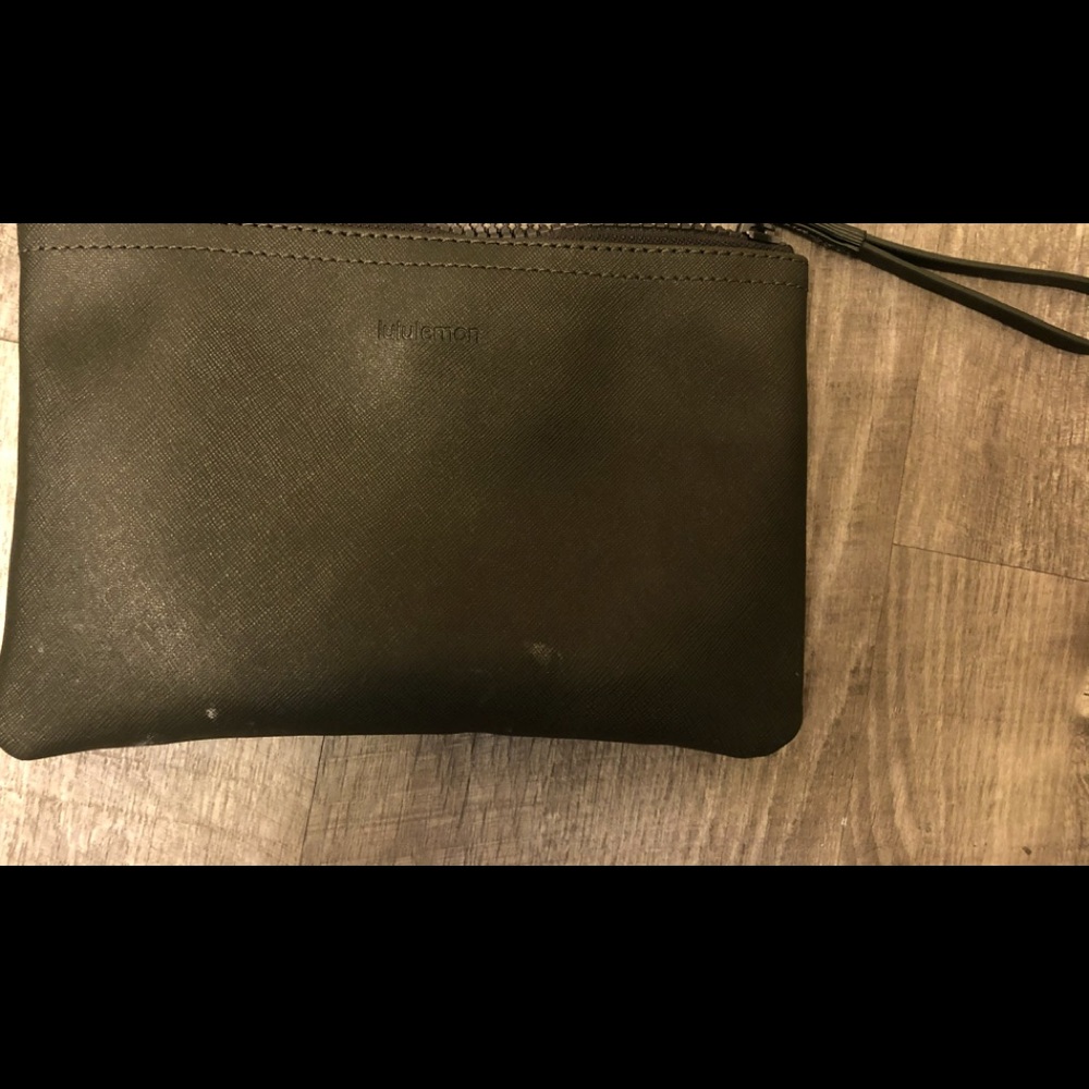Lululemon Green Clutch